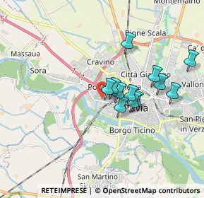 Mappa Via Flavio Torti, 27100 Pavia PV, Italia (1.4425)