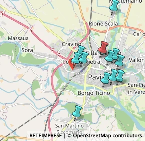 Mappa Via Flavio Torti, 27100 Pavia PV, Italia (1.83154)