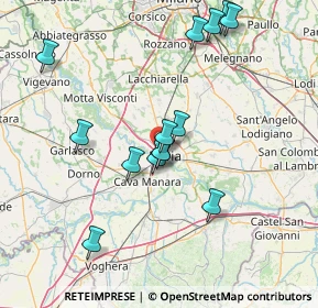 Mappa Via Flavio Torti, 27100 Pavia PV, Italia (14.67286)