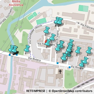 Mappa Via Flavio Torti, 27100 Pavia PV, Italia (0.13)