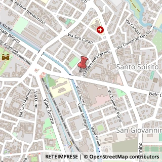 Mappa Via Contardo Ferrini, 2, 27100 Pavia, Pavia (Lombardia)