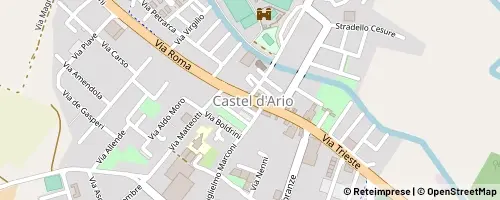 Mappa Castel d'Ario
