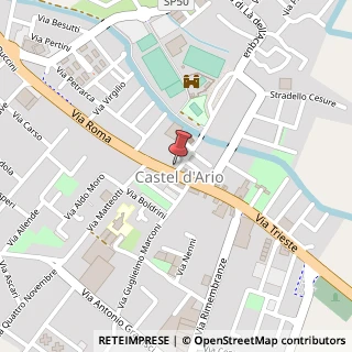 Mappa Piazza Giuseppe Garibaldi, 39, 46033 Castel d'Ario, Mantova (Lombardia)