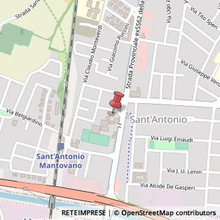 Mappa Piazzale Sant' Antonio, 2, 46047 Porto Mantovano, Mantova (Lombardia)