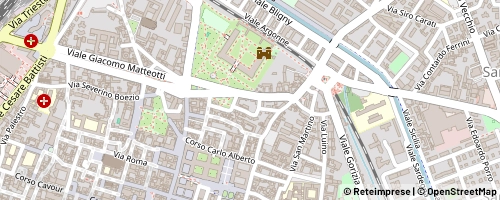 Mappa Pavia