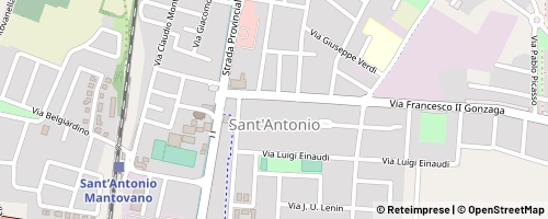 Mappa Porto Mantuano