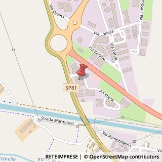 Mappa Via Atene, 2, 46047 Porto Mantovano, Mantova (Lombardia)