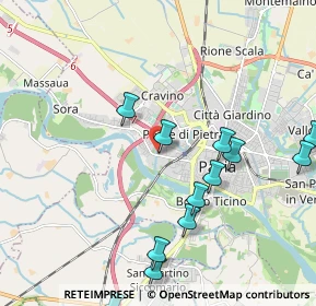 Mappa Via Riviera, 27100 Pavia PV, Italia (2.32583)