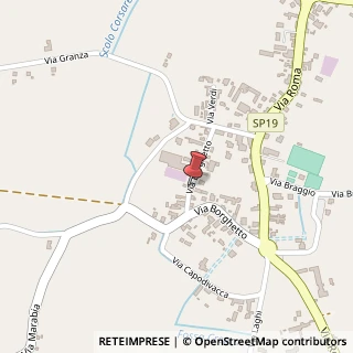 Mappa Via Borghetto, 38, 35040 Urbana PD, Italia, 35040 Urbana, Padova (Veneto)