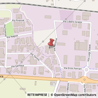 Mappa Via Ponzina, 1, 37045 Legnago, Verona (Veneto)
