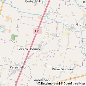 Mappa Persico Dosimo
