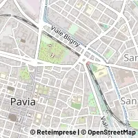Mapa Pavia