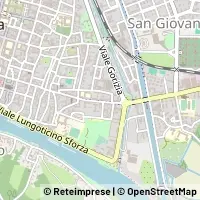 Mapa Pavia