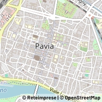 Mapa Pavia