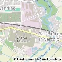 Mapa Pavia