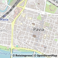 Mapa Pavia