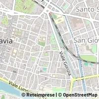 नक्शा Pavia