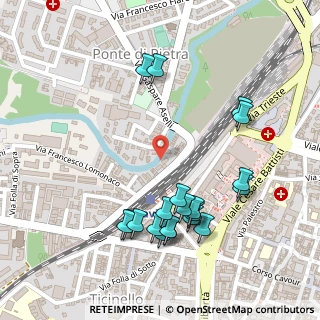 Mappa Via Robecchi Brichetti, 27100 Pavia PV, Italia (0.2715)