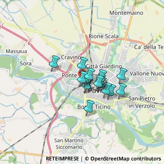 Mappa Via Robecchi Brichetti, 27100 Pavia PV, Italia (1.05938)