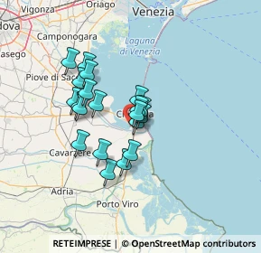 Mappa E55, 30015 Chioggia VE, Italia (10.1825)