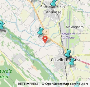 Mappa Via Maffei, 10077 San Maurizio Canavese TO, Italia (3.19364)