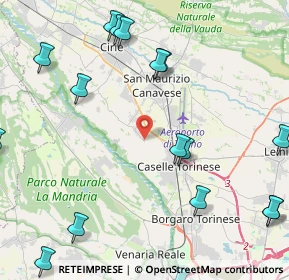 Mappa Via Maffei, 10077 San Maurizio Canavese TO, Italia (5.86235)