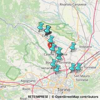 Mappa Via Maffei, 10077 San Maurizio Canavese TO, Italia (6.06786)