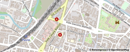 Mappa Pavia