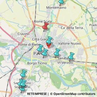 Mappa Via Cantieri Benassi, 27100 Pavia PV, Italia (2.55182)