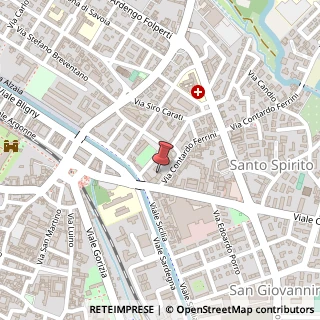 Mappa Via Ferrini, 2, 27100 Pavia, Pavia (Lombardia)