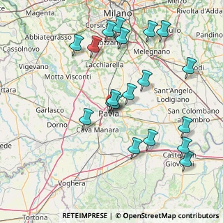 Mappa Via Cantieri Benassi, 27100 Pavia PV, Italia (16.59947)
