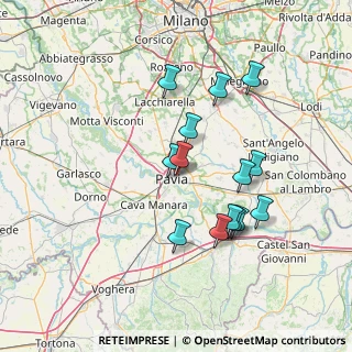 Mappa Via Cantieri Benassi, 27100 Pavia PV, Italia (13.22)