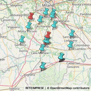 Mappa Via Cantieri Benassi, 27100 Pavia PV, Italia (15.243)
