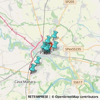 Mappa Via Cantieri Benassi, 27100 Pavia PV, Italia (2.0225)