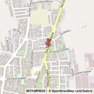 Mappa Via Lombardore, Snc, 10040 Leini, Torino (Piemonte)