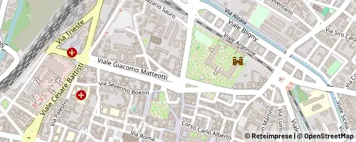 Mappa Pavia