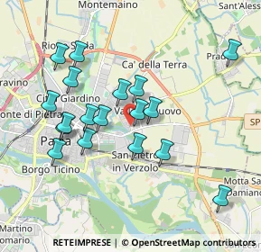 Mappa Via Amalfi, 27100 Pavia PV, Italia (1.80167)