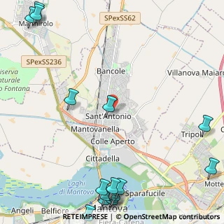 Mappa Via Fratelli Kennedy, 46047 Porto Mantovano MN, Italia (3.56529)