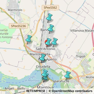 Mappa Via Fratelli Kennedy, 46047 Porto Mantovano MN, Italia (2.01455)