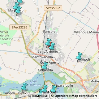 Mappa Via Fratelli Kennedy, 46047 Porto Mantovano MN, Italia (3.20727)