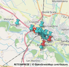 Mappa Strada Privata Alfredo, 27100 Pavia PV, Italia (1.22067)