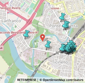 Mappa Strada Privata Alfredo, 27100 Pavia PV, Italia (0.585)