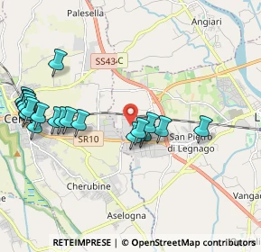 Mappa Via Modigliani, 37045 Legnago VR, Italia (2.2625)