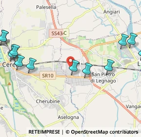 Mappa Via Modigliani, 37045 Legnago VR, Italia (3.02067)