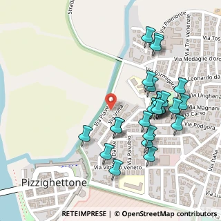 Mappa Via Alessandro Volta, 26026 Pizzighettone CR, Italia (0.23333)