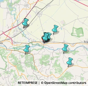 Mappa Viale Madonna, 13044 Crescentino VC, Italia (4.34917)