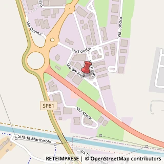 Mappa Via Berlino, 1, 46047 Porto Mantovano, Mantova (Lombardia)