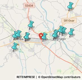 Mappa Via Ing. Pilade Riello, 37045 Legnago VR, Italia (3.87462)