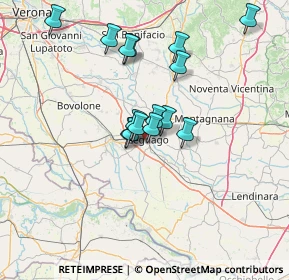 Mappa 37045 Legnago VR, Italia (11.66)