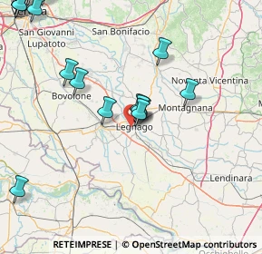 Mappa 37045 Legnago VR, Italia (21.61412)